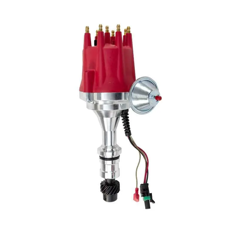Worldwide Shipping Top Street Performance Top Street Performance Pro Series Ready to Run Distributor; Oldsmobile V8 Gen. 2 (260; 370); Red TSPJM7703R