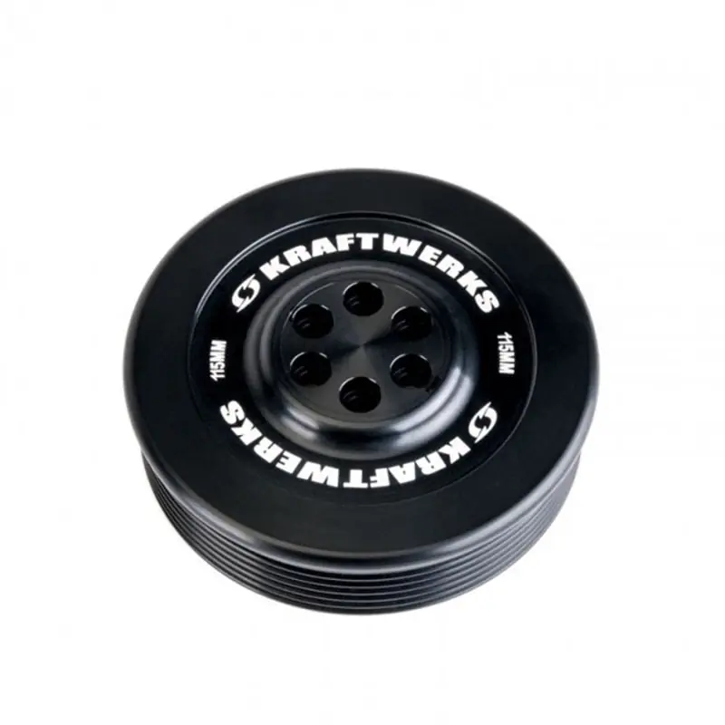 Worldwide Shipping KraftWerks Supercharger Pulley - 115mm 7 Rib