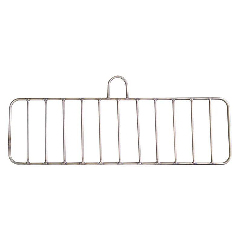 Buy Direct Triple X Mini Sprint / Midget Rock Screen - 22-3/4 x 8-1/2" - 2" Wide Slots - Titanium - Micro / Midget / Sprint Cars