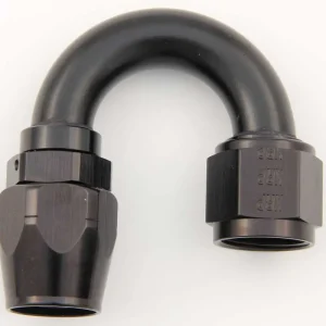 XRP-XTREME RACING PROD. #8 180 Deg Dbl Swivel Hose End Black XRP218008BB Luxury