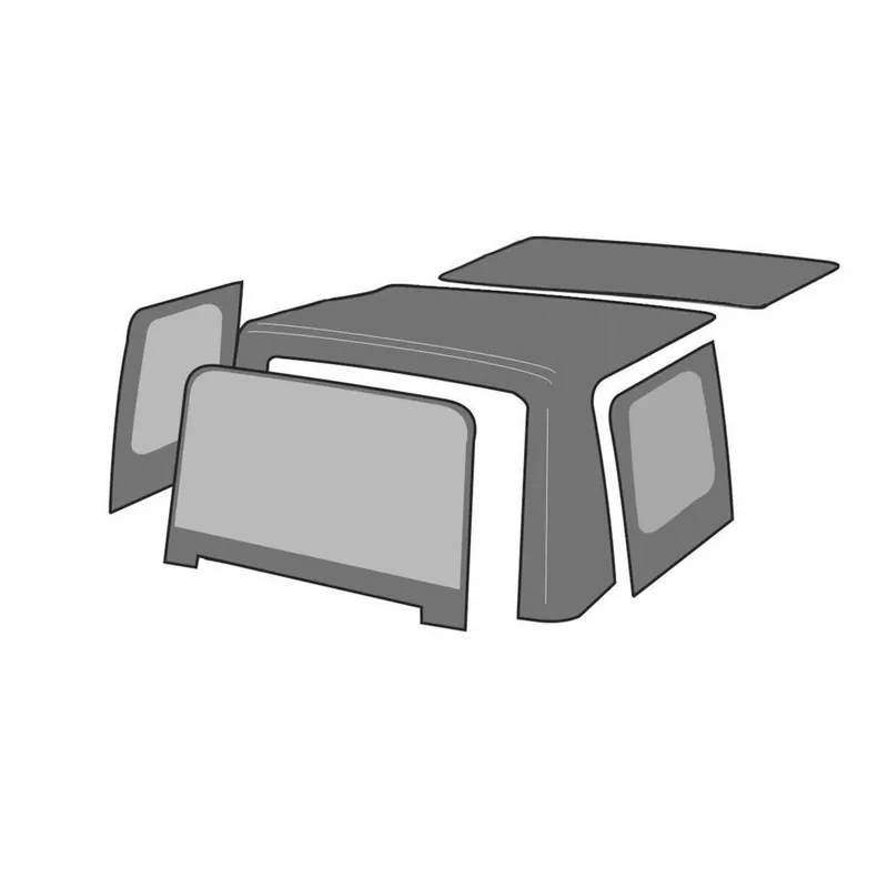 Rampage 1988-1995 Jeep Wrangler(YJ) OEM Replacement Top - Spice Clearance