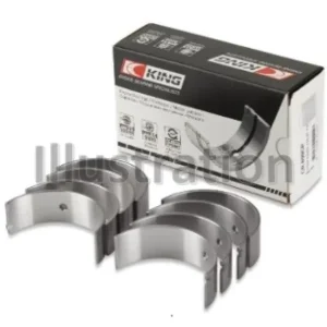 Worldwide Shipping King Engine Bearings Hyundai G4Ke/G4Kc (Size +1.0mm) Connecting Rod Bearing Set