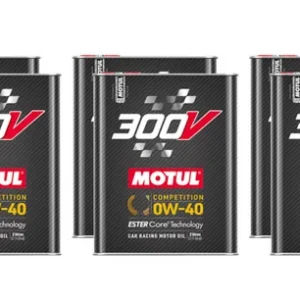 Clearance Motul Usa 300V Competition Oil 0W40 Case 10 X 2 Liter 110857