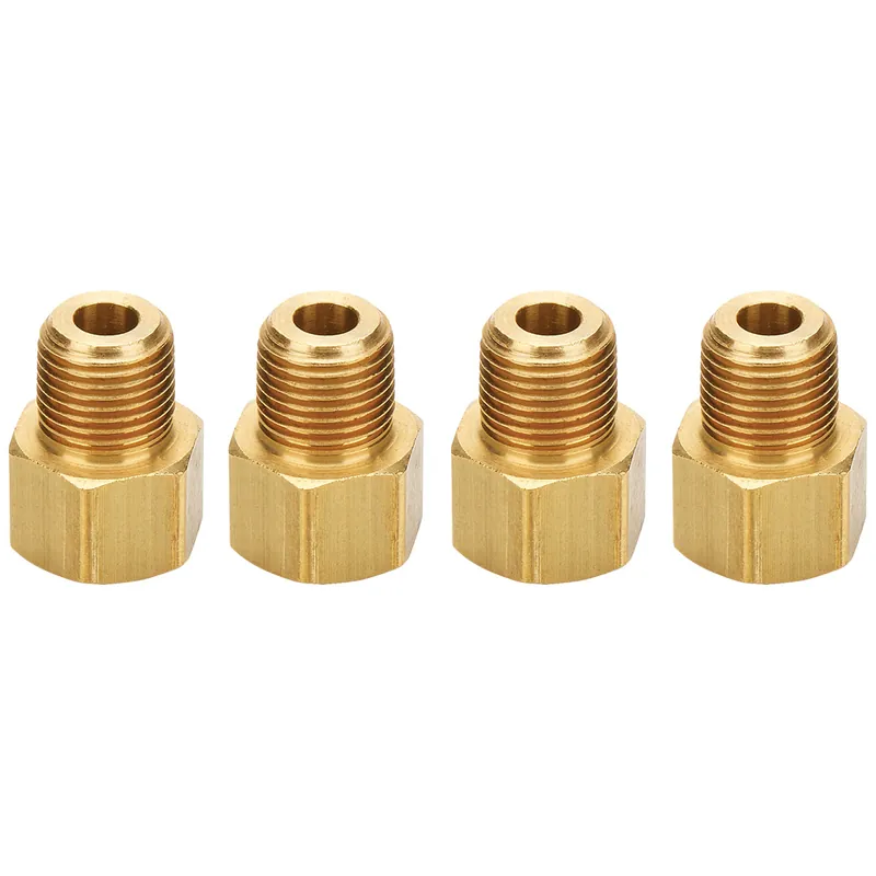 Allstar Performance Adapter Fittings 1/8 Npt To 1/4 Line 4Pk All50121 Hassle-Free Returns
