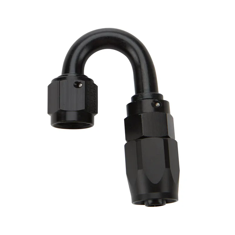 Allstar Performance Reusable Hose End Black 180 Deg Elbow -12 All49385 Weekend Sale