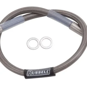 One Day Deal Russell 13In Dot Endura Brk Hose 10Mm Banjo To #3 Str 657302