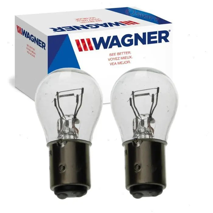 1983-1991 Mitsubishi Montero Starion 2 pc Wagner Turn Signal Light Bulbs Rear - Electrical Lighting Express Delivery