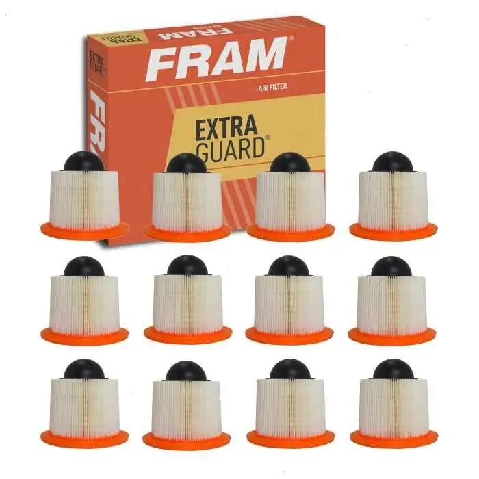 12 pc FRAM Extra Guard CA8039 Air Filters for 33-2132 A2050C A699 AF481F AF7953 F5RZ-9601-B Trusted Brand