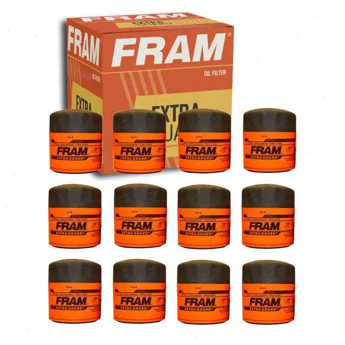 12 pc FRAM Extra Guard PH3387A Engine Oil Filters for 523541 63796-77A A16 LF600 PF1786 PH7022 Oil New Release