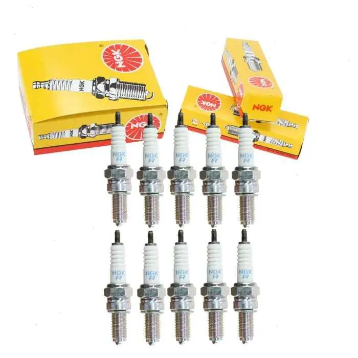 10 pc NGK Standard 1275 (CR8E) Spark Plugs for 0217-705 0297920 09482-00456 297920 4126 4302 4302DP Save Now