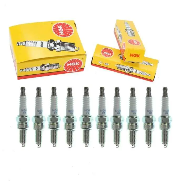 10 pc NGK Standard 6508 (CPR9EB-9) Spark Plugs for 92070-0021 Ignition Wire Secondary Authentic