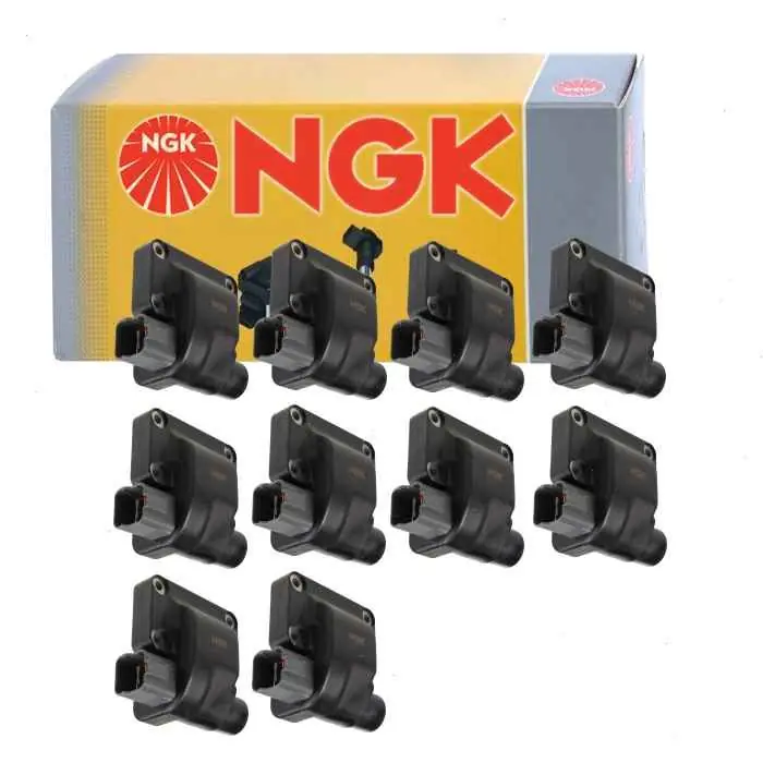 10 pc NGK 49046 (U1075) Ignition Coils for 00263 1415045 178-8247 178-8520 30520-PT3-A02 Best Price
