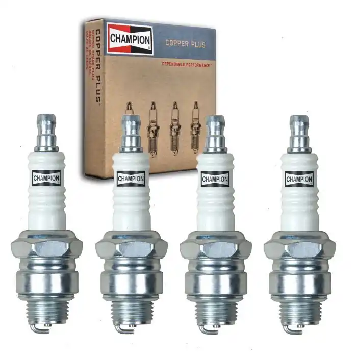 1942 Willys 442 2.2L L4 4 pc Champion Copper Plus Spark Plugs - Ignition Wire Secondary Buy Today