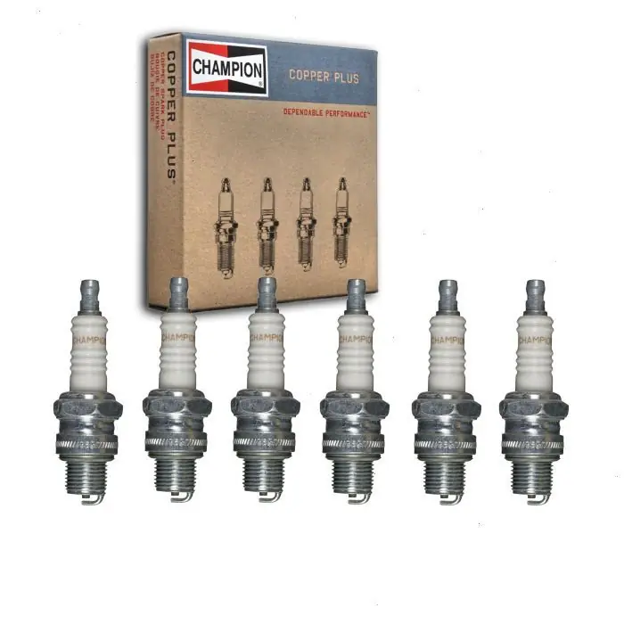 1950 Delahaye 180 4.5L L6 6 pc Champion Copper Plus Spark Plugs - Ignition Wire Secondary Time-Limited