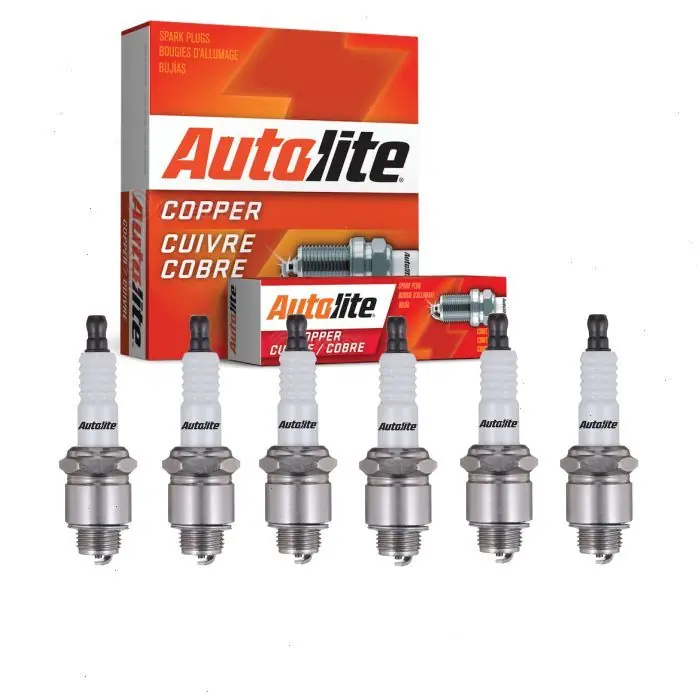 1939 Fargo FH1 Panel Delivery 3.3L L6 6 pc Autolite Copper Core Spark Plugs - Ignition Wire Top Pick