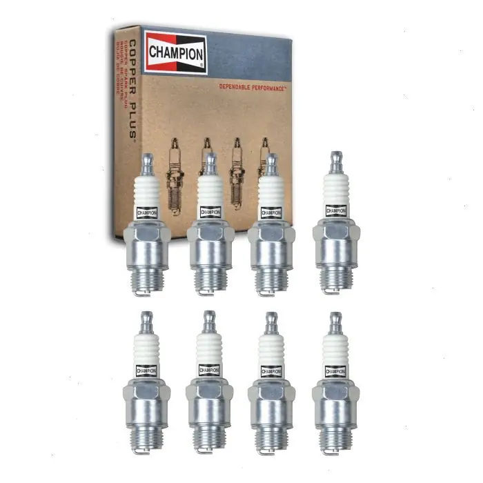 1936-1937 Buick Special 40 3.8L 4.1L L8 8 pc Champion Industrial Spark Plugs - Ignition Wire Editor’s Pick