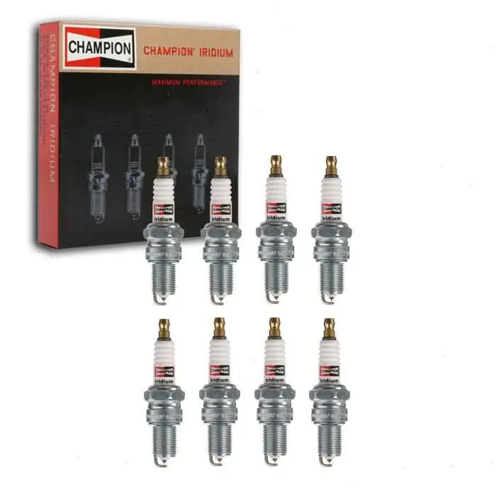 1958 Dodge P410 Series 5.1L V8 8 pc Champion Iridium Spark Plugs - Ignition Secondary Time-Limited