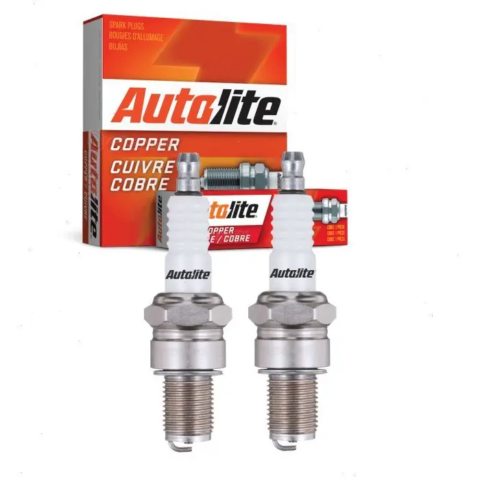 1955-1957 Deutsch-Bonnet 750 0.7L H2 2 pc Autolite Copper Core Spark Plugs - Ignition Wire New Arrival