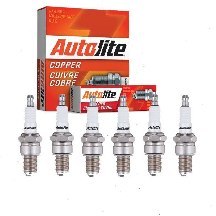 1952-1954 Bentley R Type 4.6L L6 6 pc Autolite Copper Core Spark Plugs - Ignition Wire Secondary Editor’s Pick